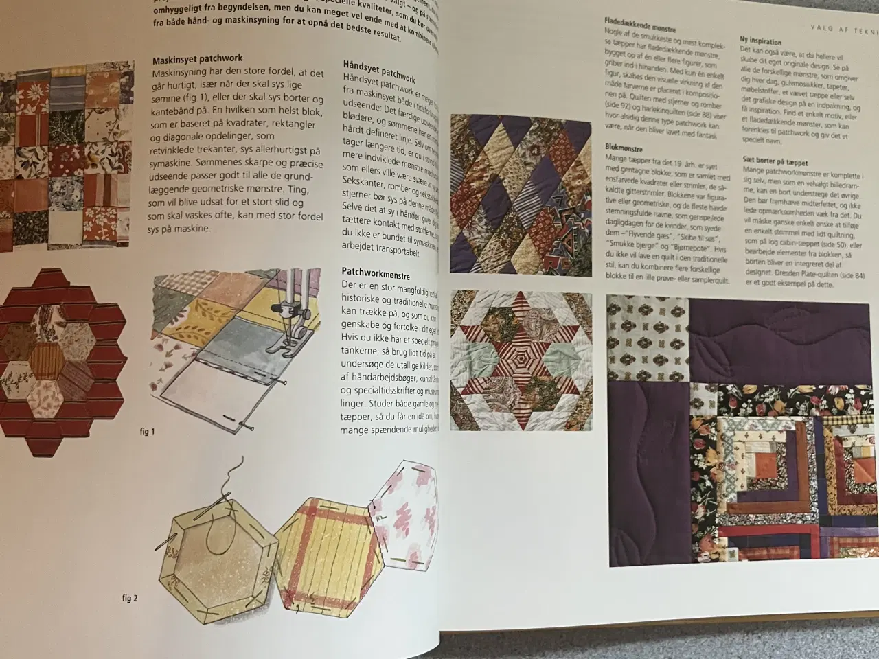 Billede 3 - Bogen Patchwork! Teknikker - mønstre - projekter