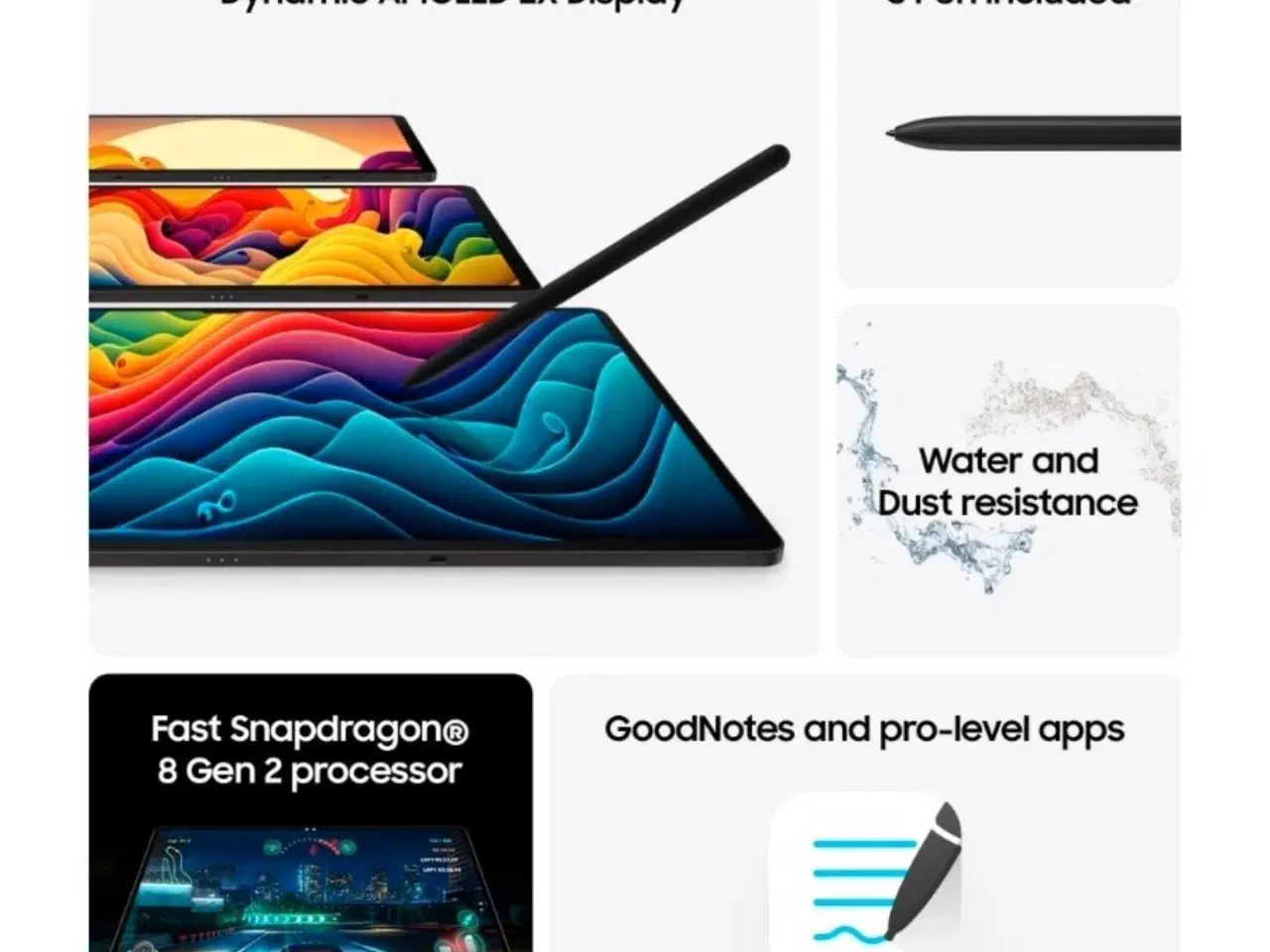 Billede 2 - Samsung Galaxy Tab S9 5G 128GB/8GB