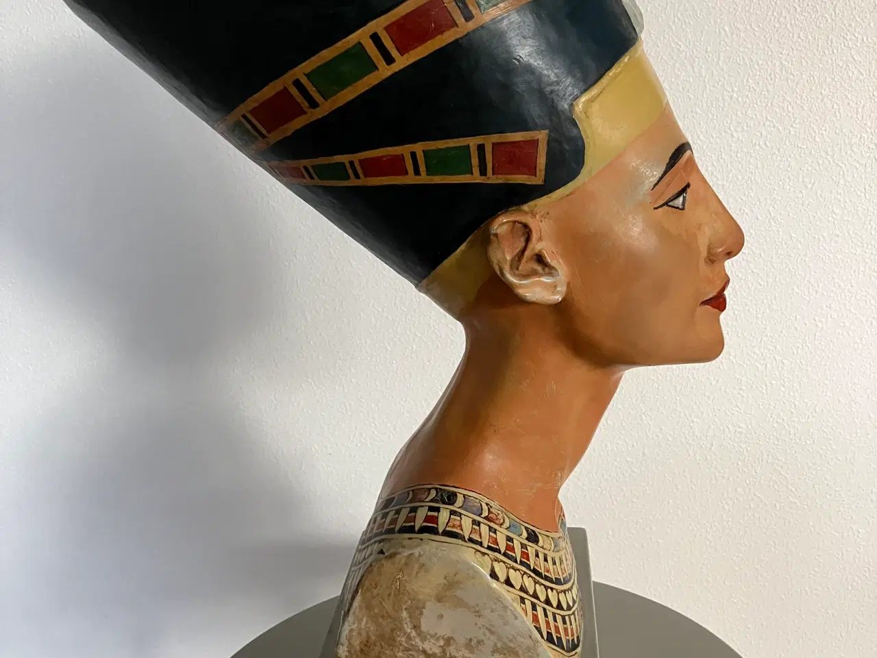 Billede 2 - Ægyptiske ting Byste af Nefertiti - mm 
