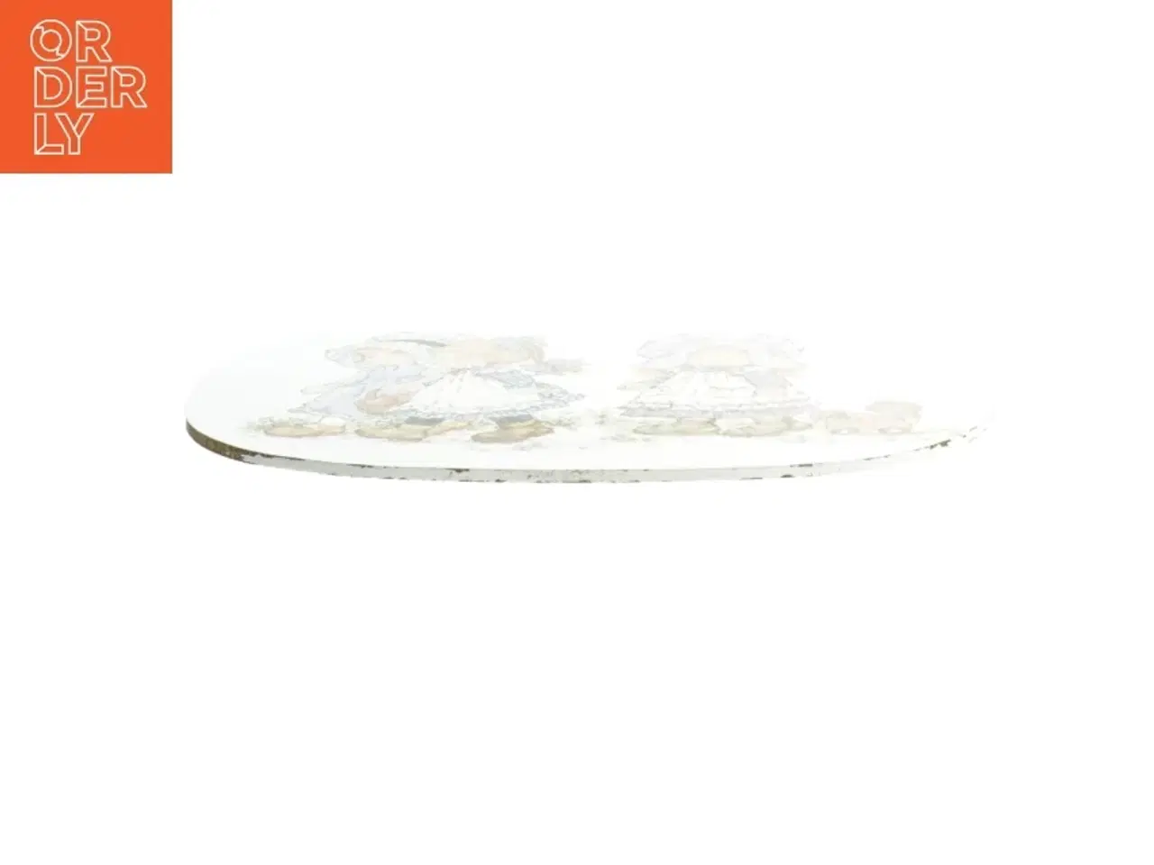 Billede 2 - Malet plade med figurer fra Sarah Kay (str. 24x17 cm)