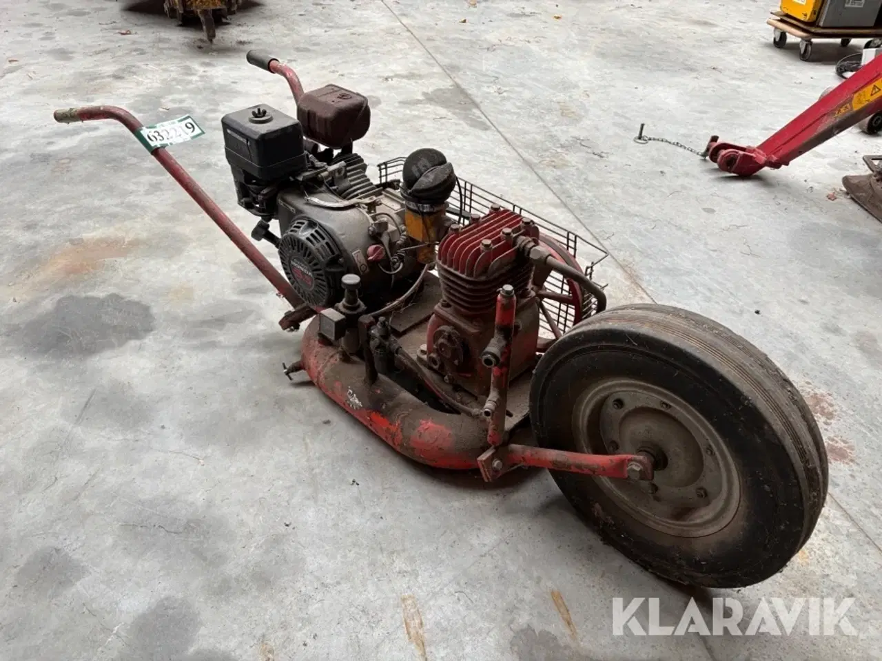 Billede 2 - Kompressor benzin 2 cylinder