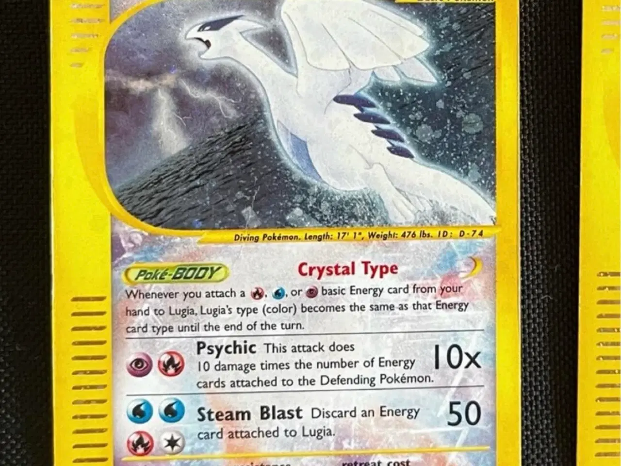 Billede 2 - Pokémon kort TCG Lugia Aquapolis 