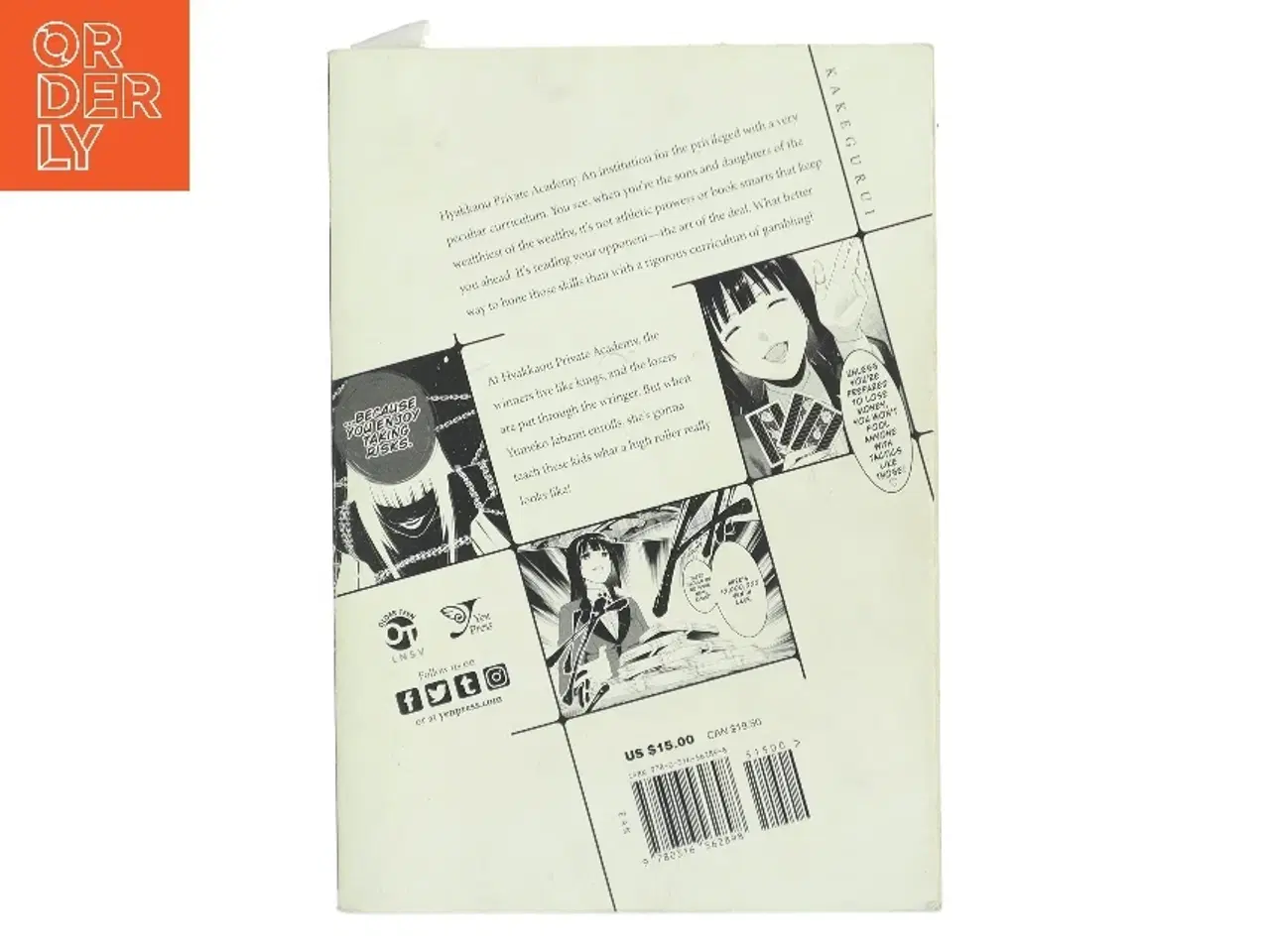 Billede 2 - Kakegurui - Compulsive Gambler -, Vol. 1 af Homura Kawamoto (Bog)