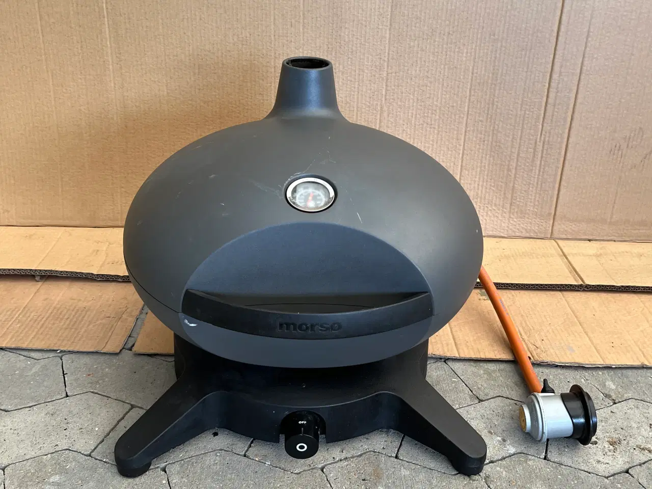 Billede 3 - Morsø støbejerns gas grill. bordmodel.