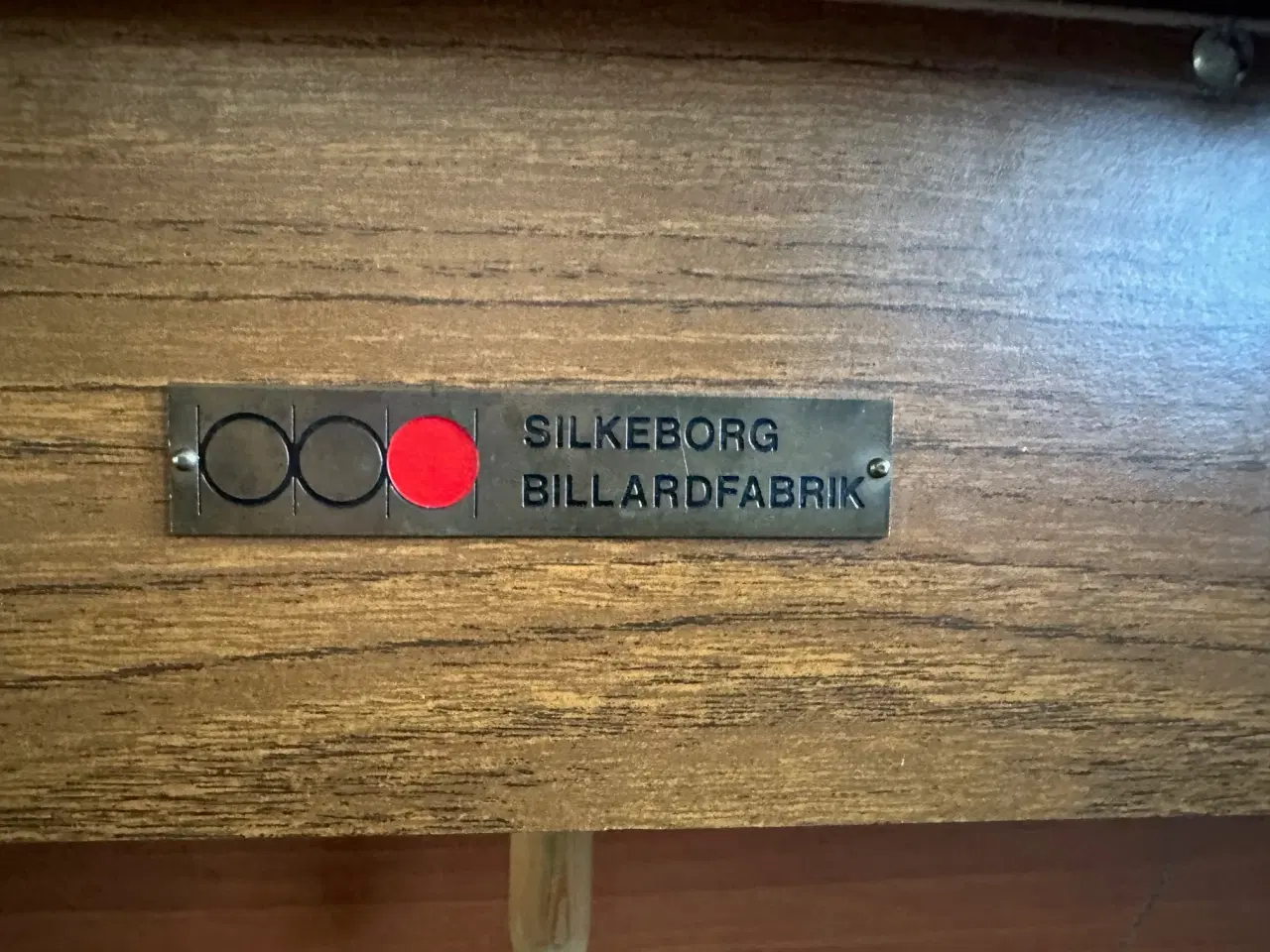 Billede 1 - Billardbord med skifferplade