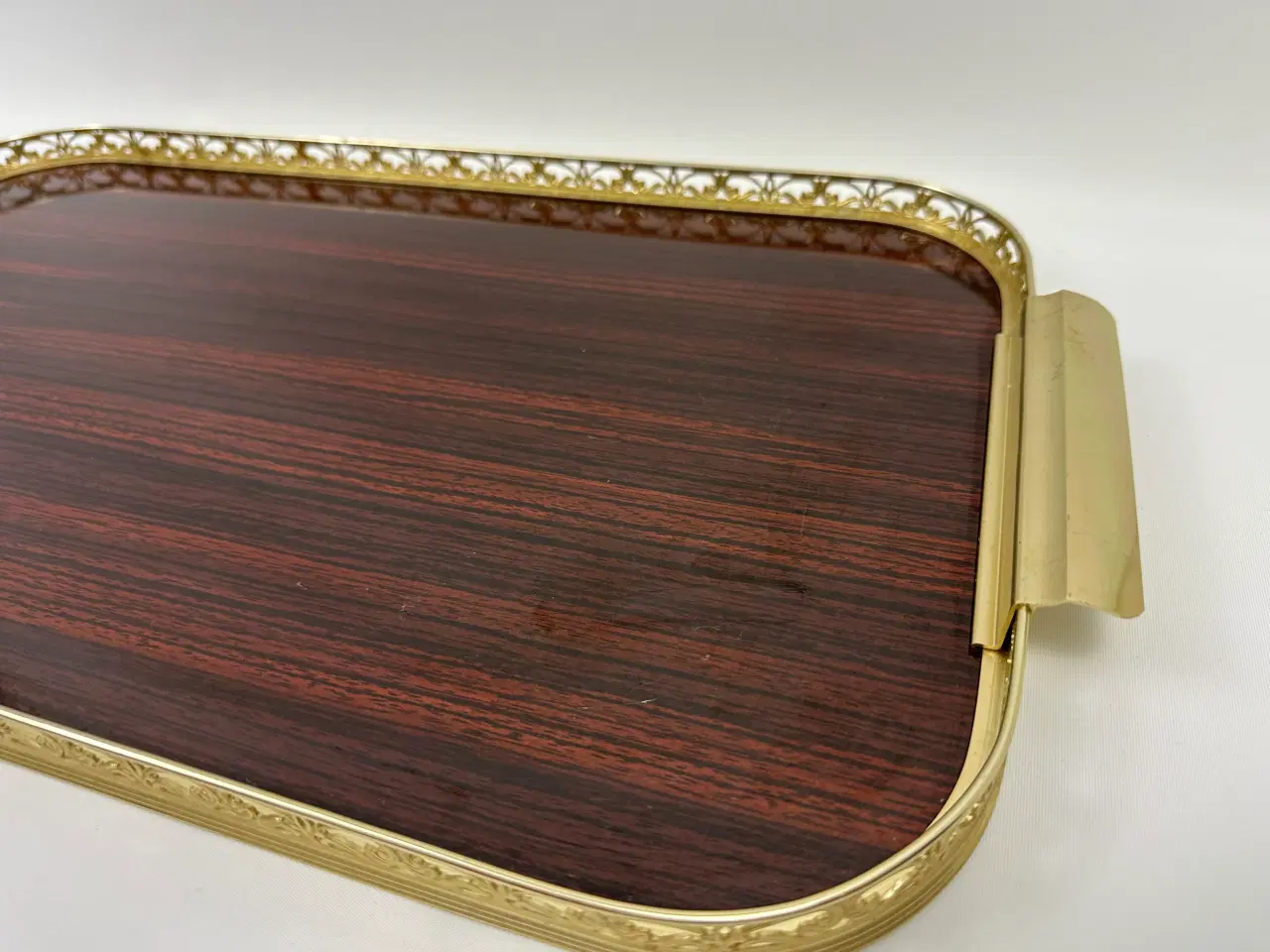 Billede 4 - Vintage serveringsbakke / bakke