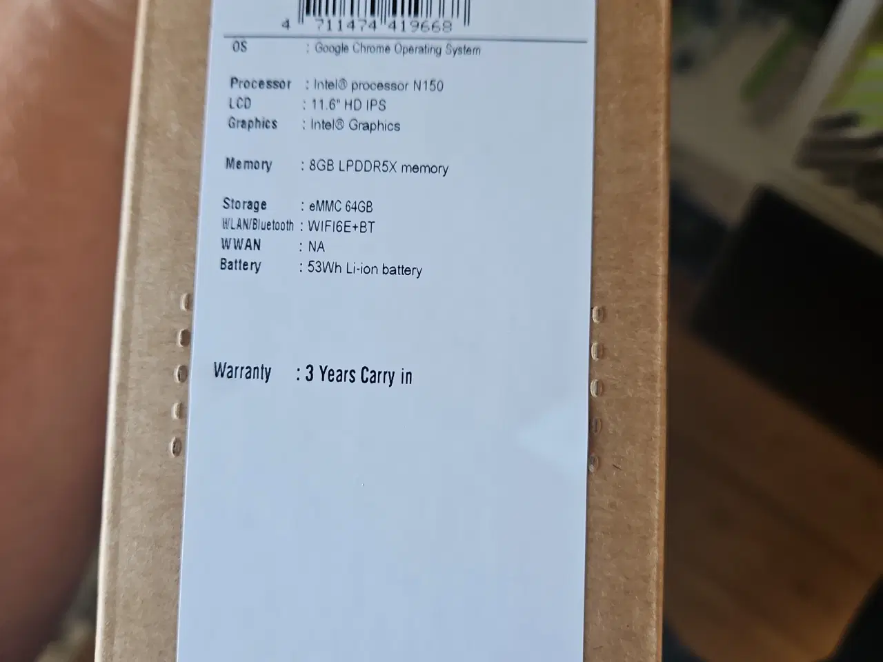 Billede 1 - Acer chromebook 511