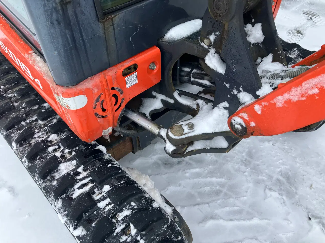 Billede 5 - Kubota KX16-4 med kun 608 timer fra ny.