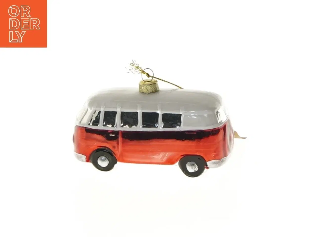 Billede 3 - Biljuleornament fra Det Gamle Apotek (str. 10 cm)