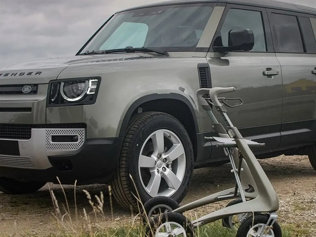 Billede 10 - Rollator ByACRE Carbon Overland - Grøn