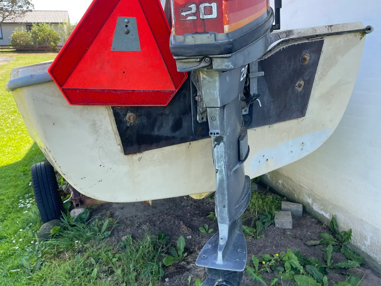 Billede 4 - Rana Plast Jolle + Mariner 20 HK motor, presenning