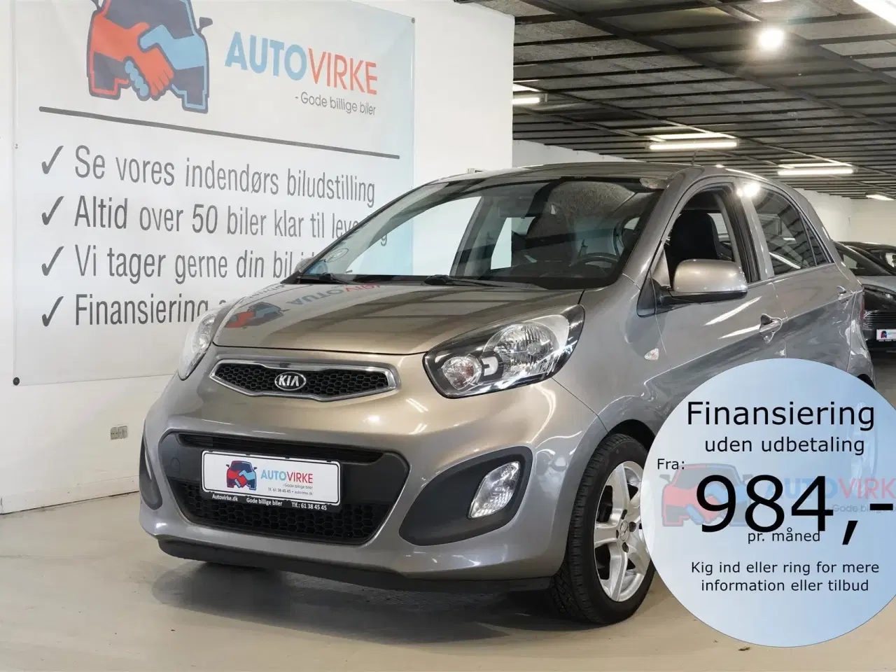 Billede 1 - Kia Picanto 1,0 Collect Clim 69HK 5d