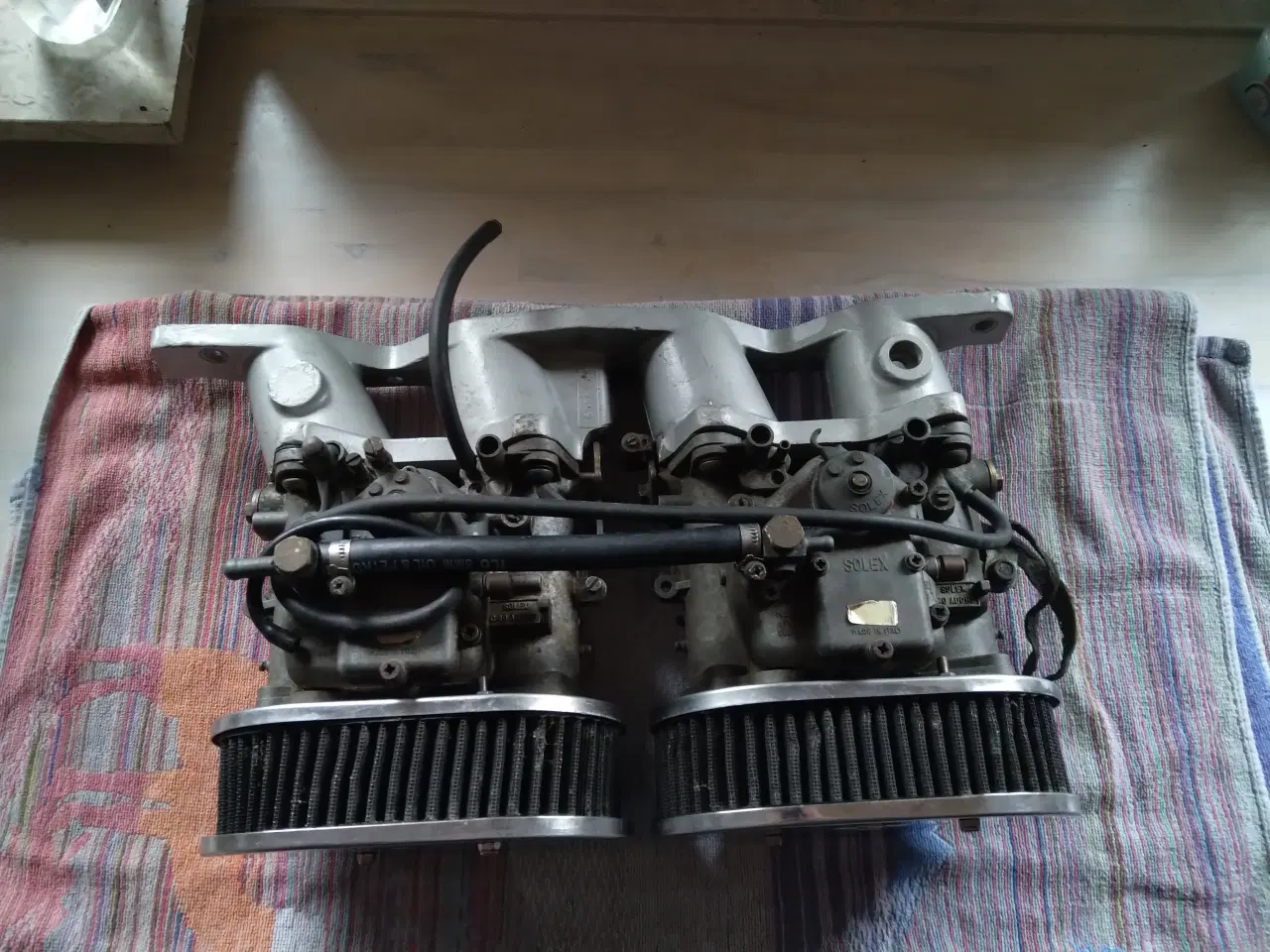 Billede 1 - Solex karburatore med manifold