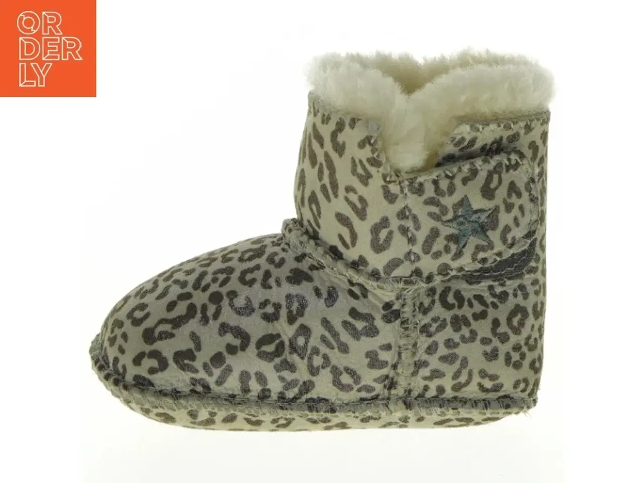 Billede 1 - Børne hjemmesko med leopardprint fra Molo (str. 20)