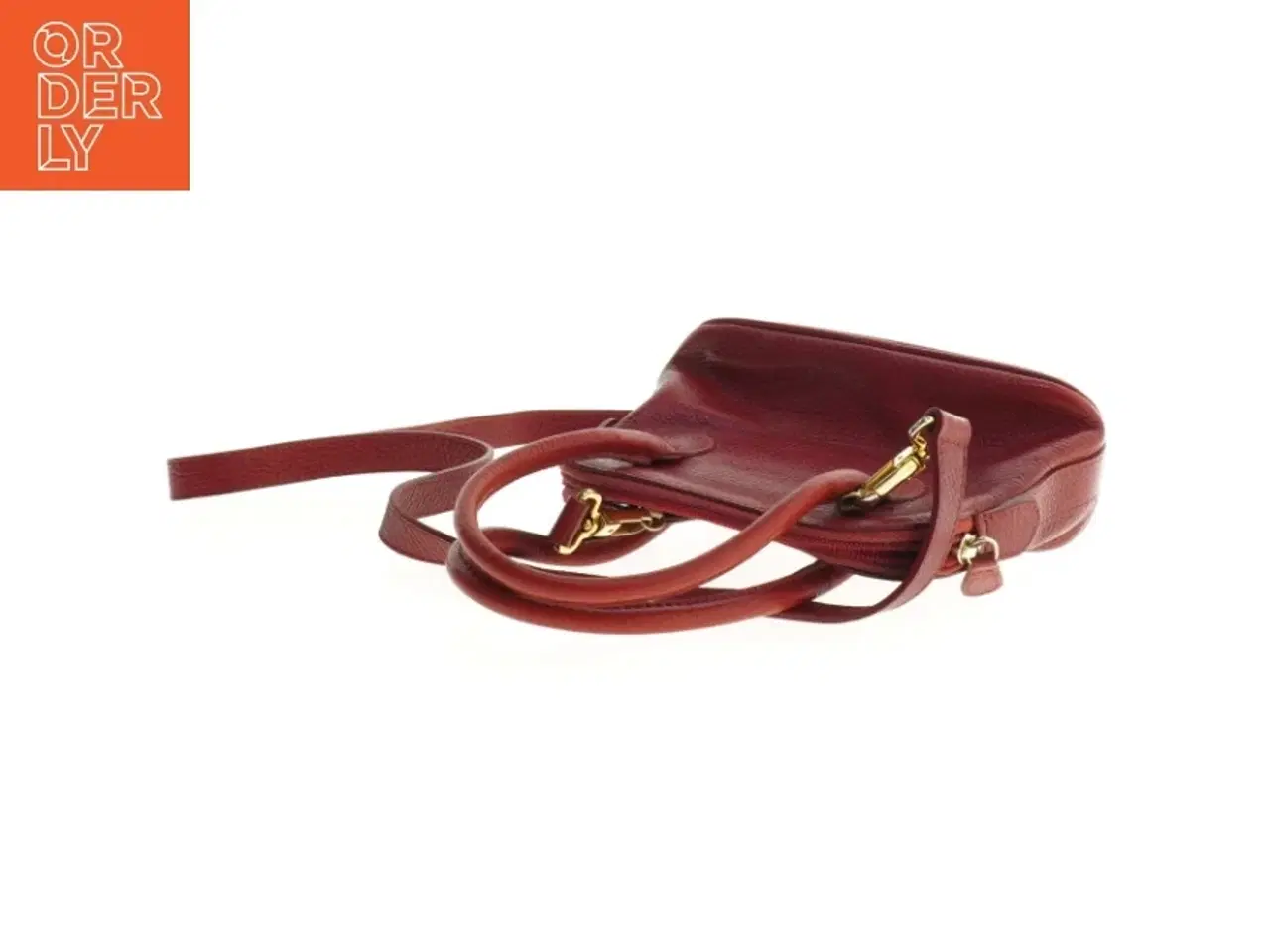 Billede 2 - Læder crossbody taske fra Osprey (str. 20 x 9 x 16 cm)