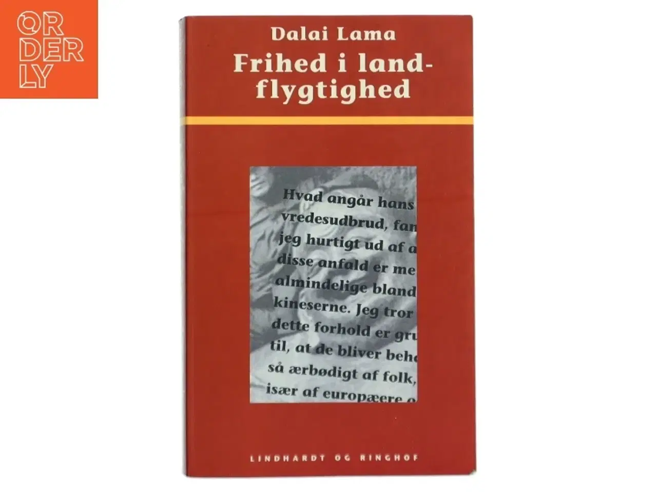 Billede 1 - Frihed i landflygtighed : selvbiografi af Bstan-&#39;dzin-rgya-mtsho (Bog)