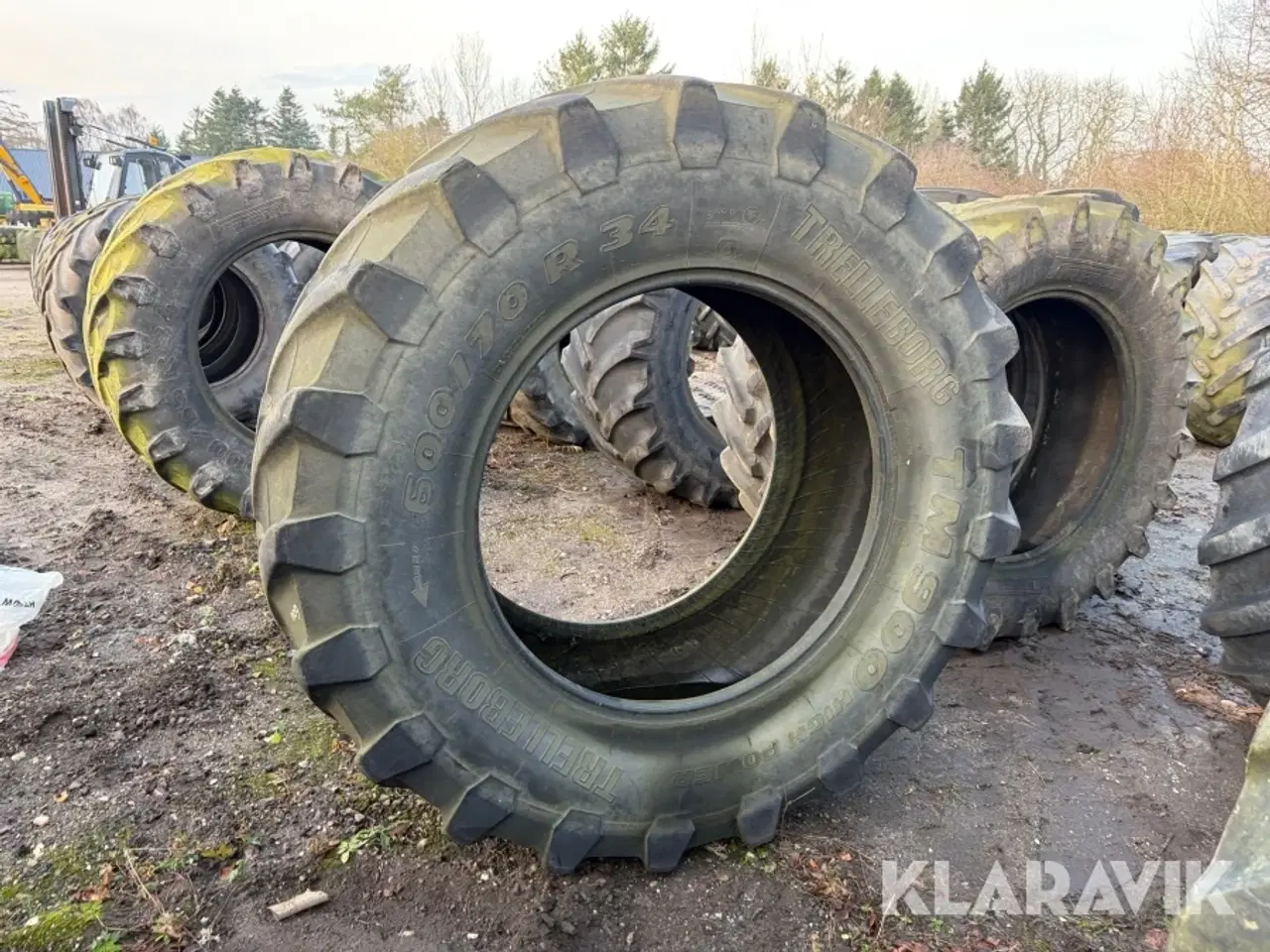 Billede 6 - Landbrugsdæk Trelleborg 600/70R34 1 styk
