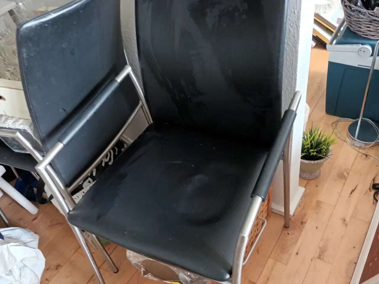 Billede 2 - 6 FLOTTE  SKOVBY SKIND STOLE MED ARML.NYPR. 24.000