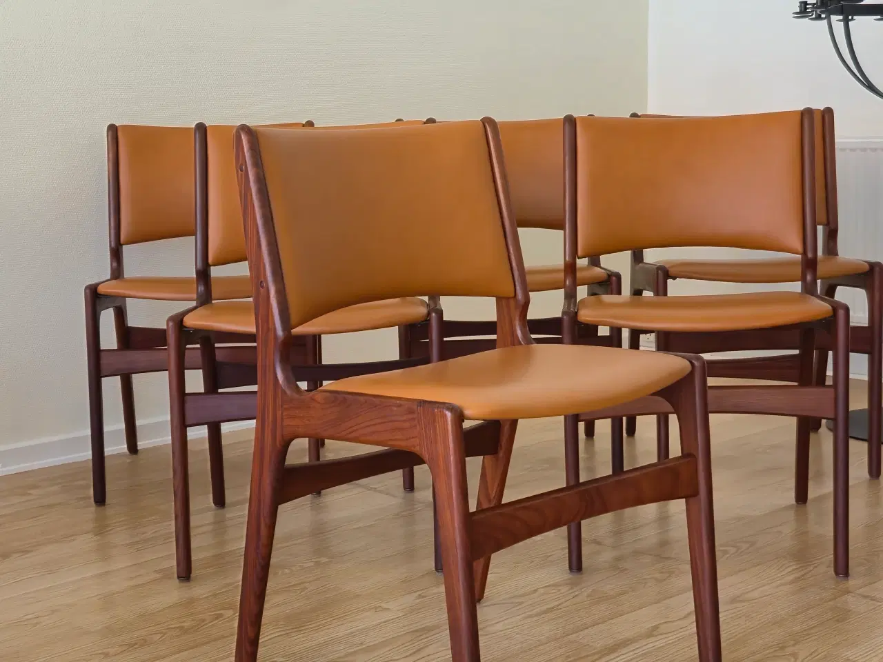 Billede 2 - 6 Erik Buch teak stole 