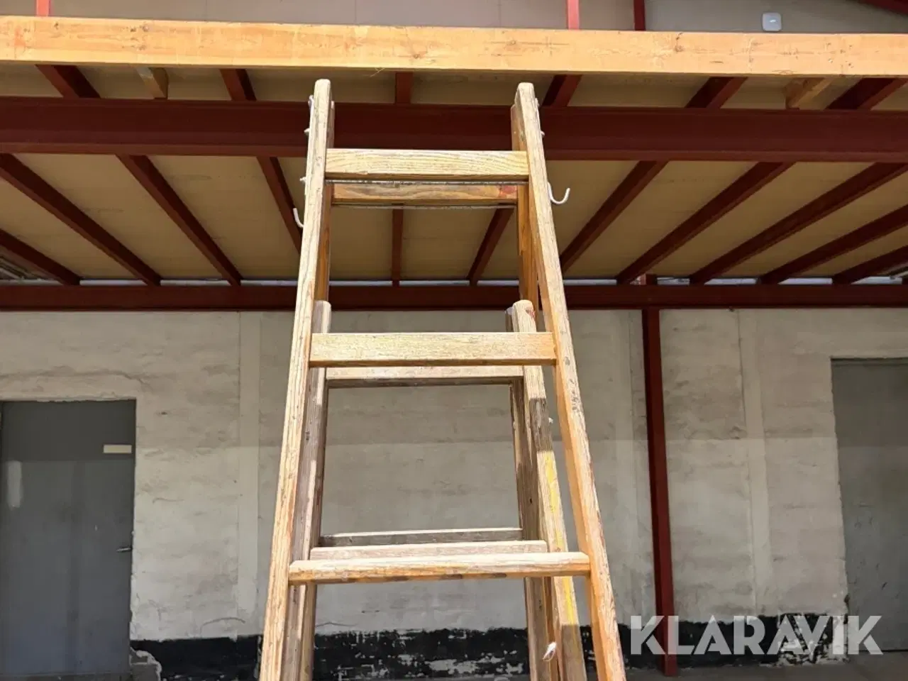 Billede 6 - Stiger + lagervogn 6 enheder