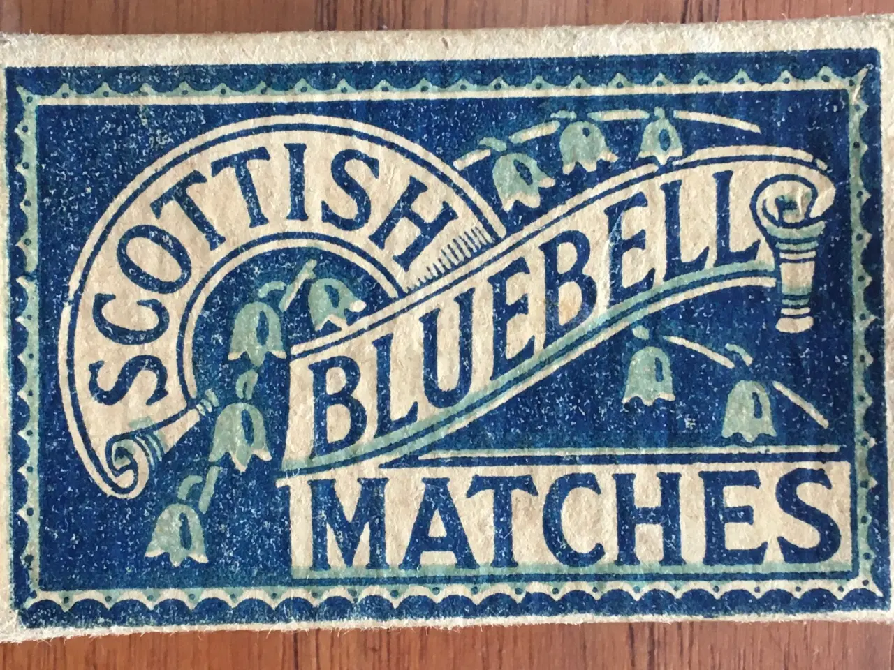 Billede 1 - Retro Scottish Bluebell Matches tændstikæske