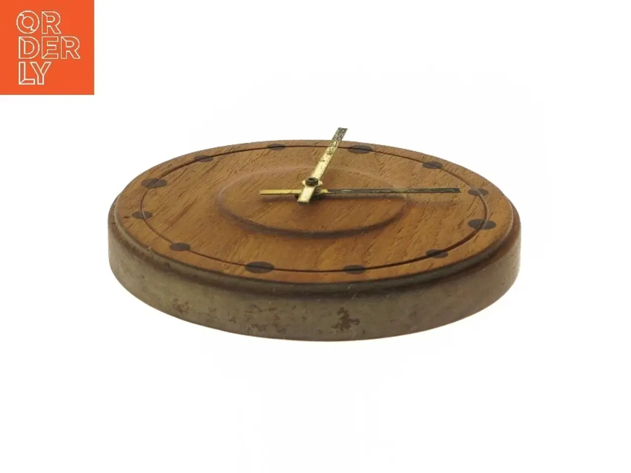 Billede 3 - Vægur i træ (str. Ø 20 cm)