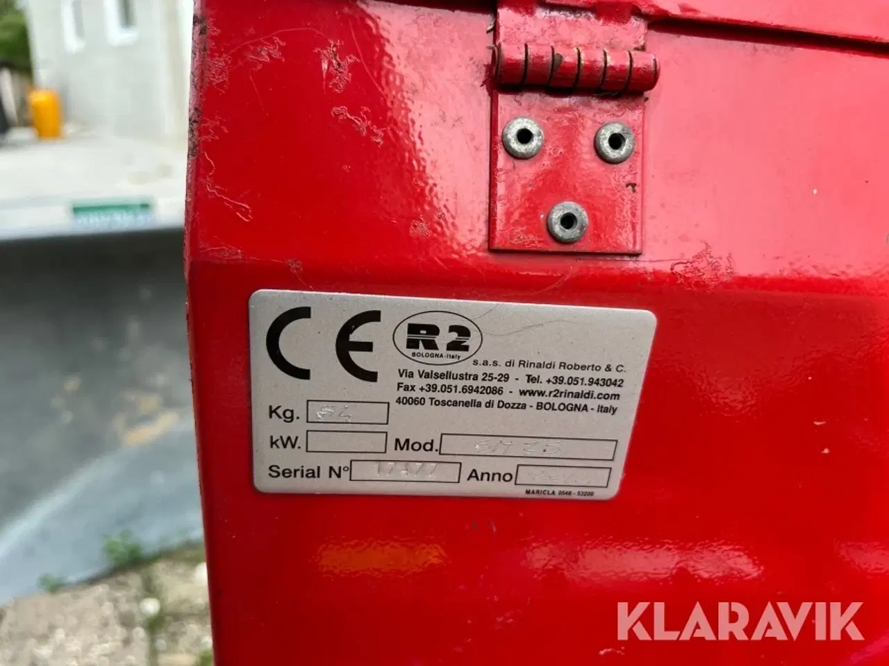 Billede 6 - Rotorharve med såmaskine til græsplæne Ferrari MTL 75