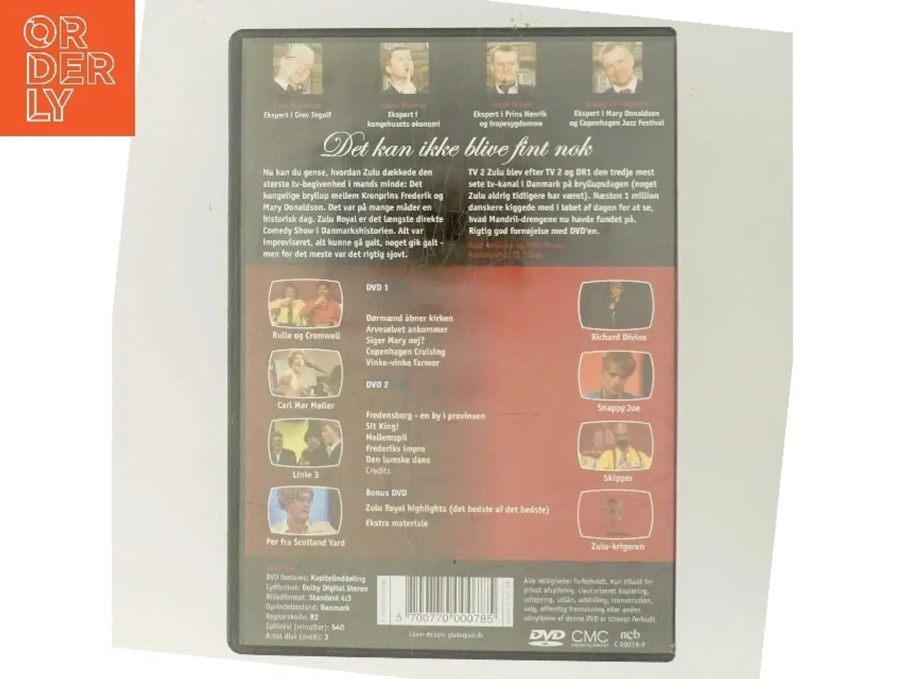 Billede 3 - Zulu royal, det kan ikke blive fint nok med Grev Ingolf (DVD)