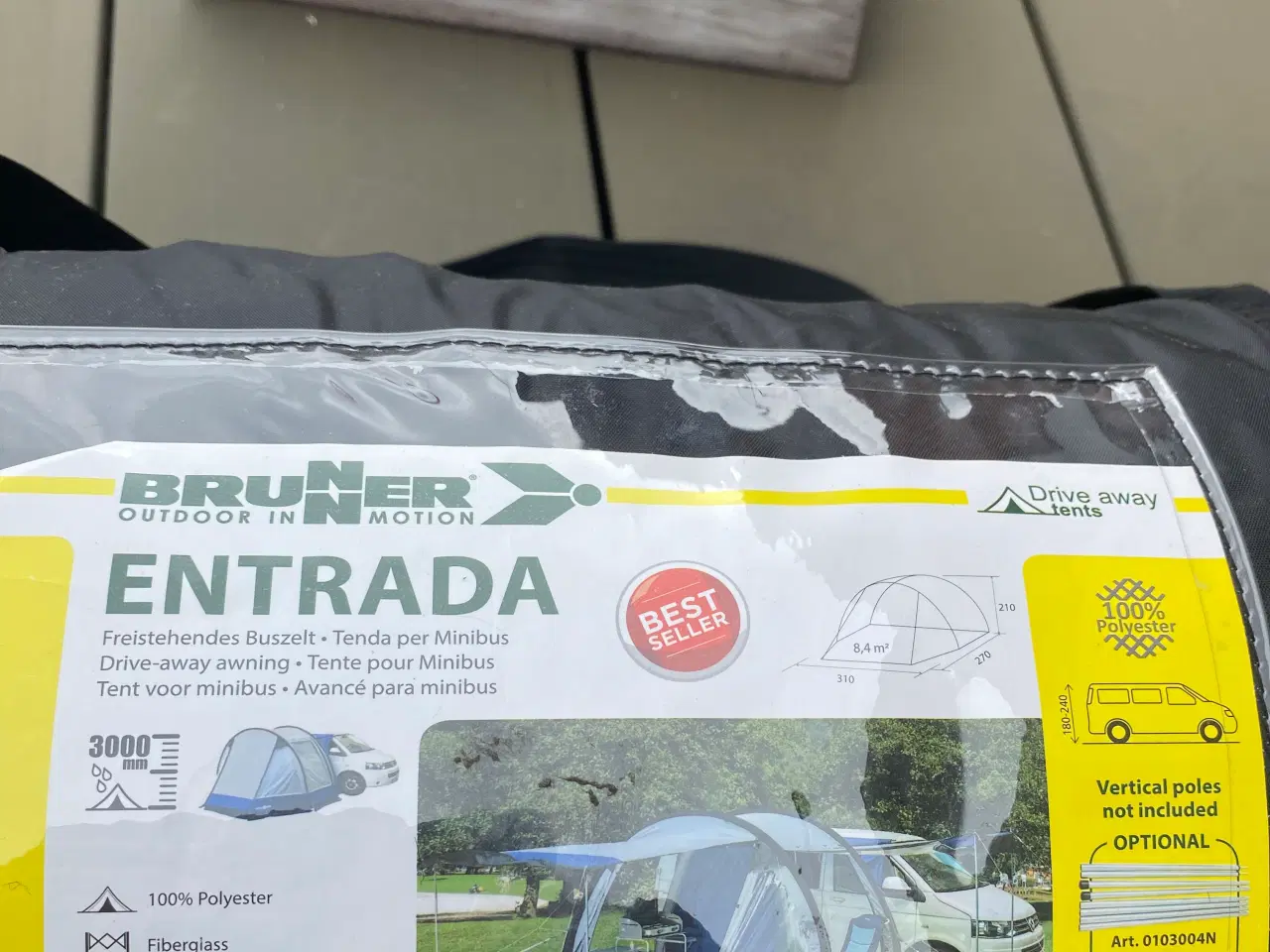 Billede 1 - Brunner Entrada fritstående telt