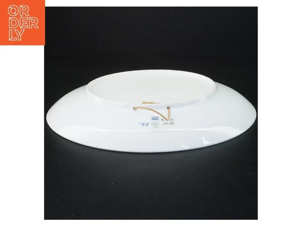 Billede 4 - Dekorativ vægplatte med landskabsmotiv fra Royal Copenhagen (str. Ø 28 cm)