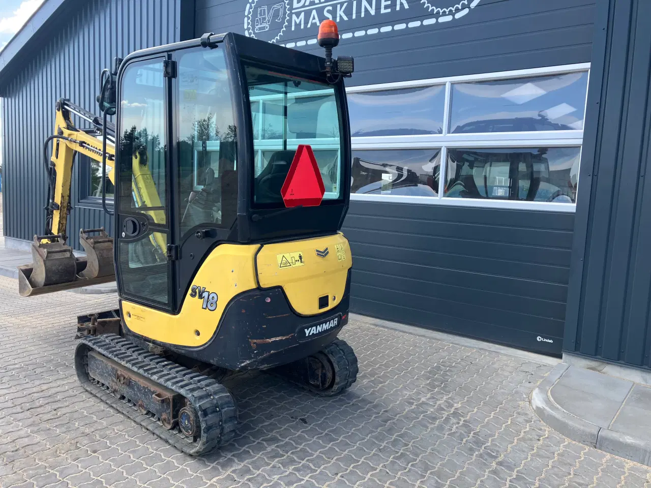 Billede 3 - Yanmar SV18 årg 2020 med Tiltman