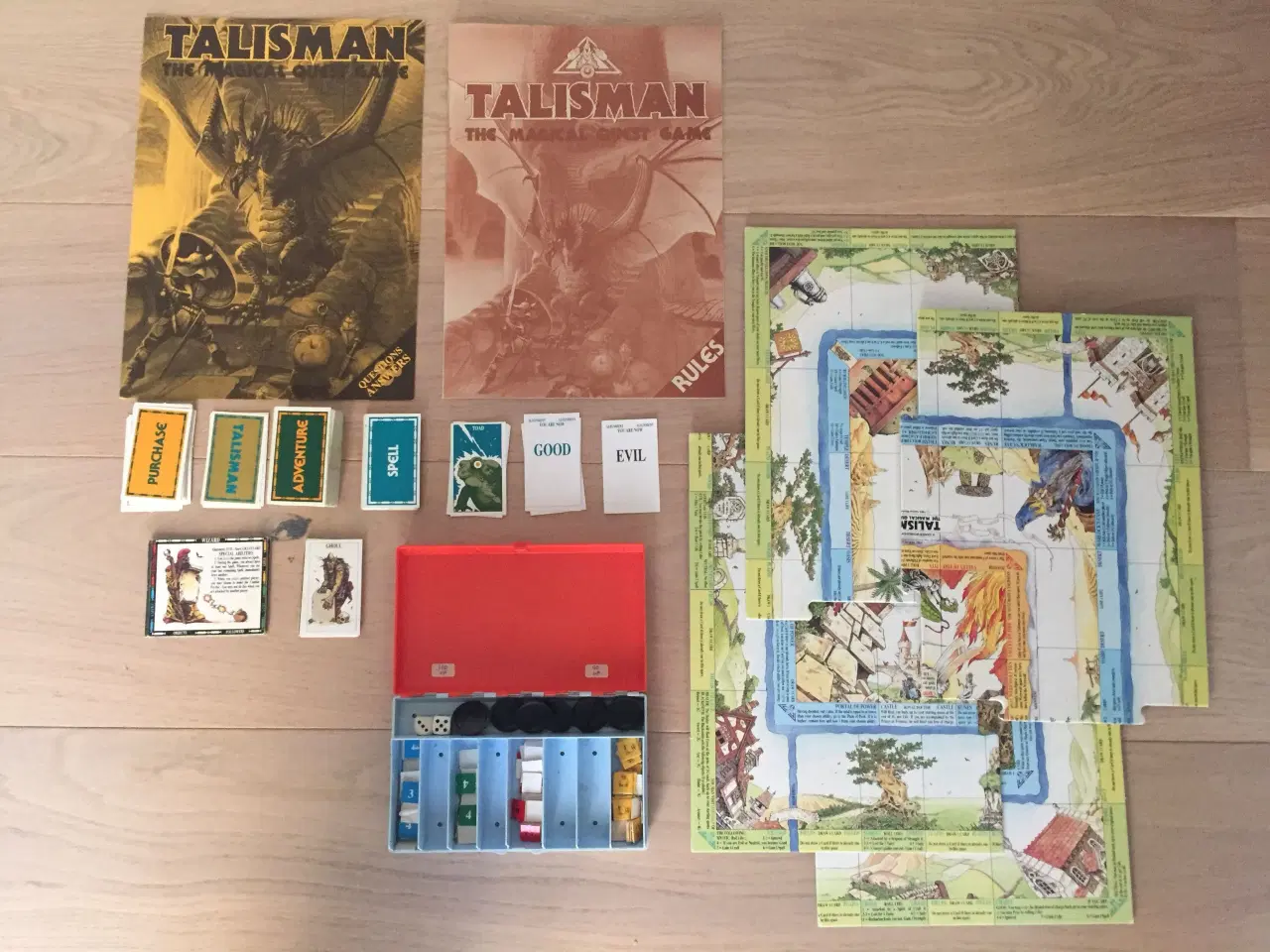 Billede 3 - Talisman (2nd Edition, 1985) brætspil