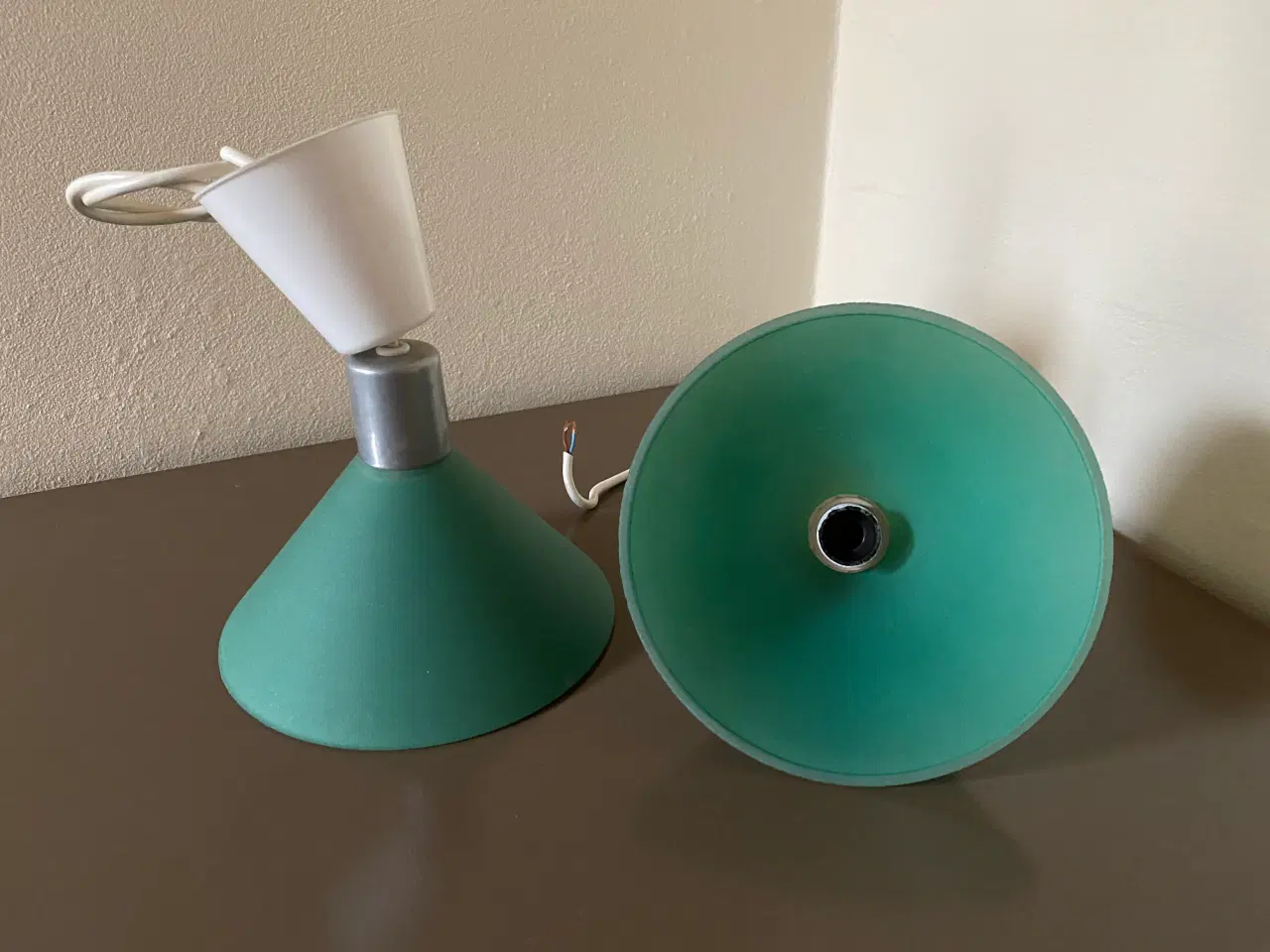 Billede 2 - 2 grønne loftslamper