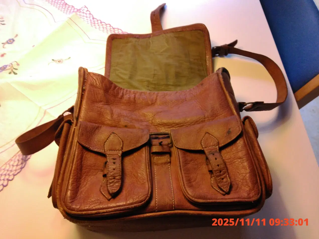 Billede 5 - Vintage lædertaske