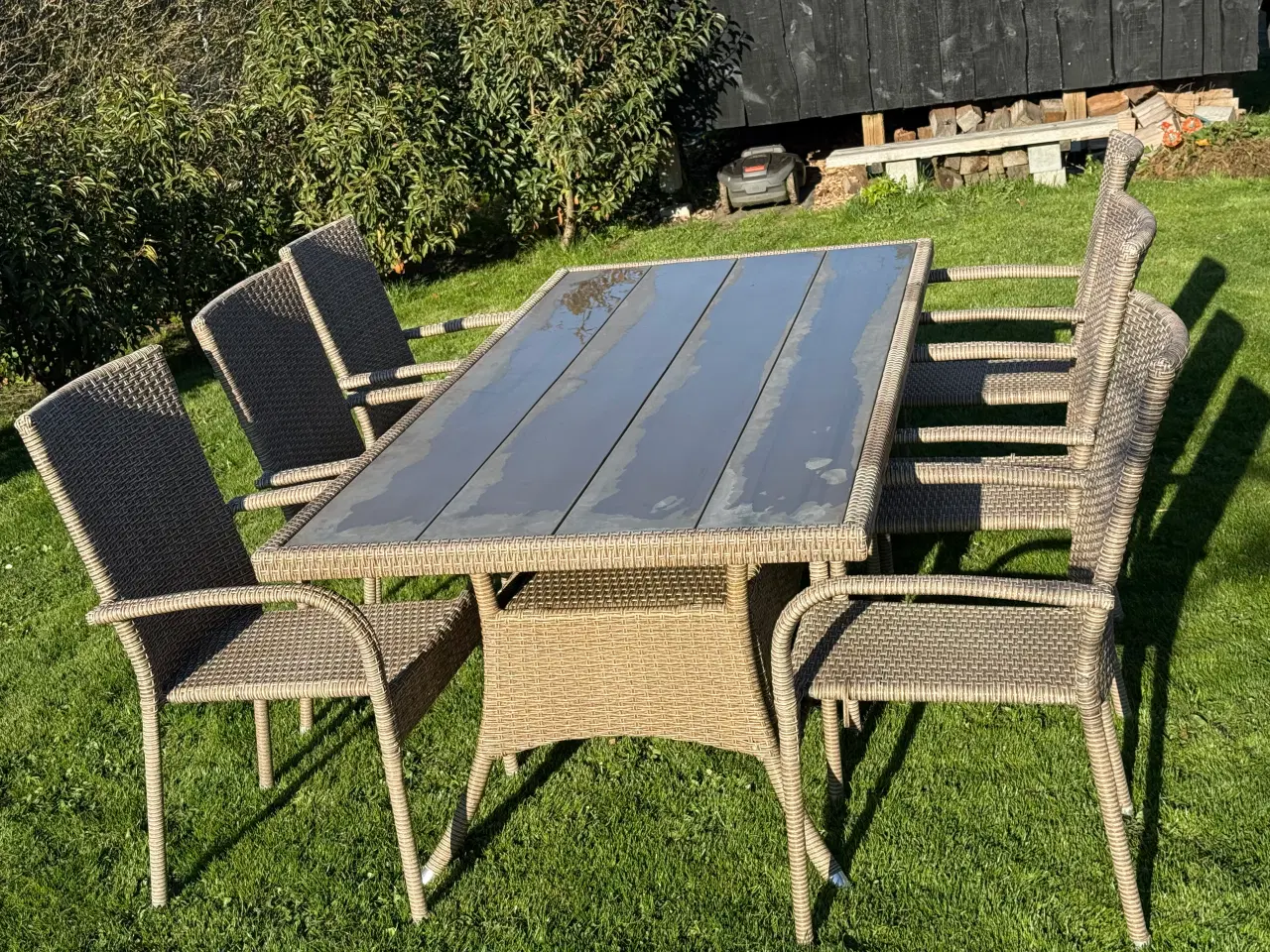 Billede 2 - Havemøbelsæt i polyrattan