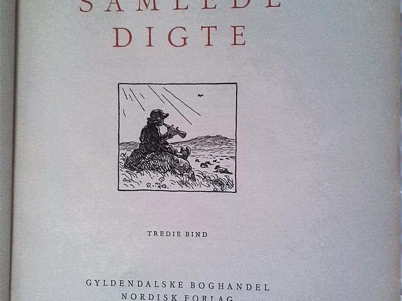 Billede 4 - Jeppe Aakjær, Samlede Digte, II & III.