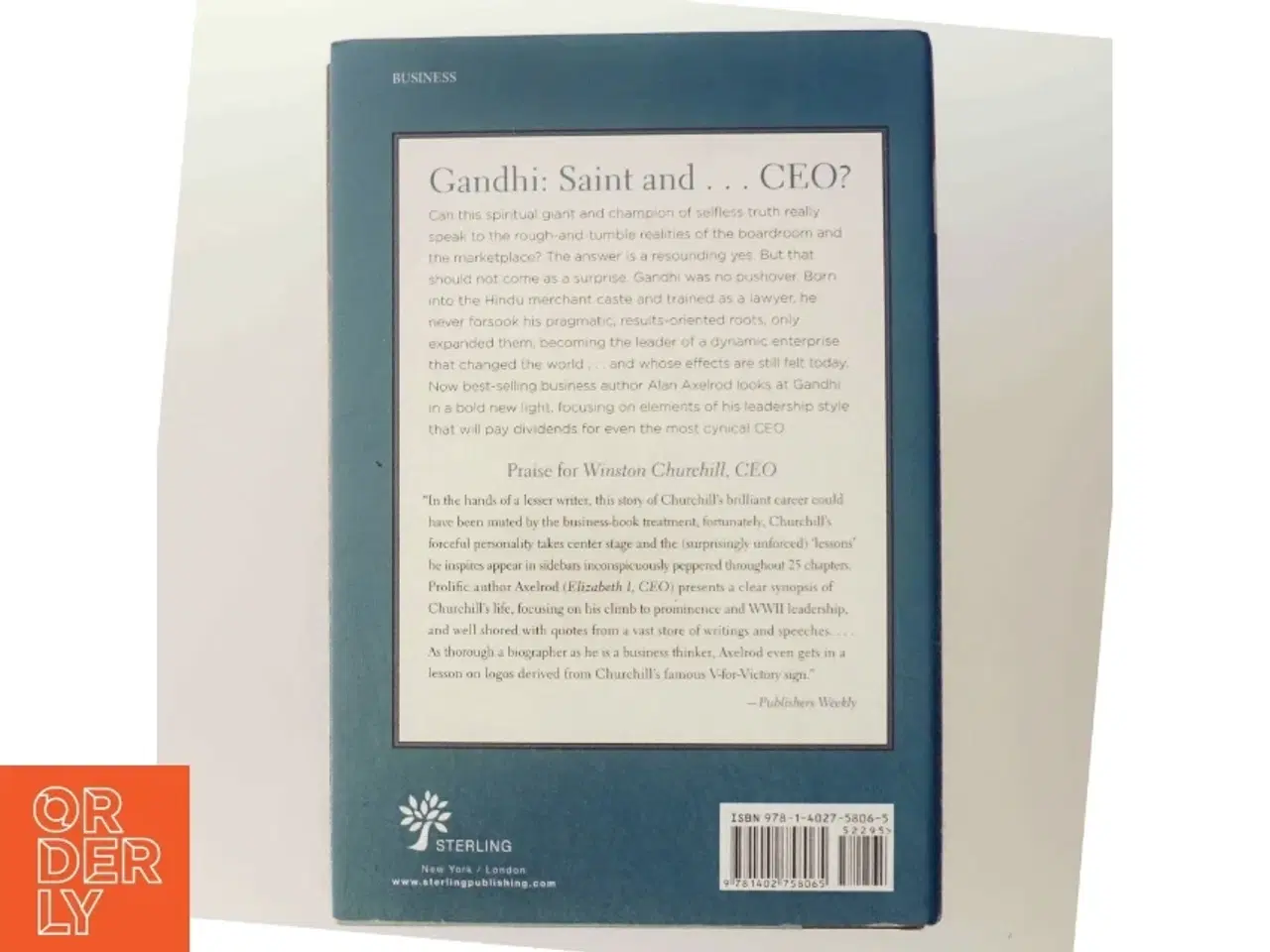 Billede 3 - Gandhi, CEO af Alan Axelrod (Bog)