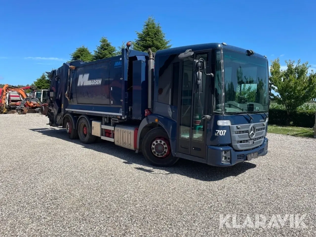 Billede 2 - Skraldevogn Mercedes-Benz Econic 2630, 2-kamret, 6x2/4