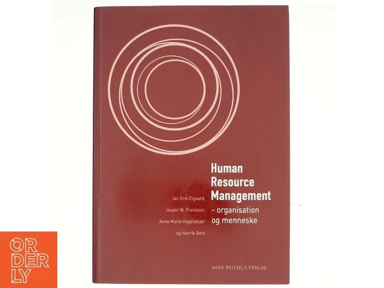 Billede 1 - Human resource management : organisation og menneske af Jan Erik Elgaard (Bog)