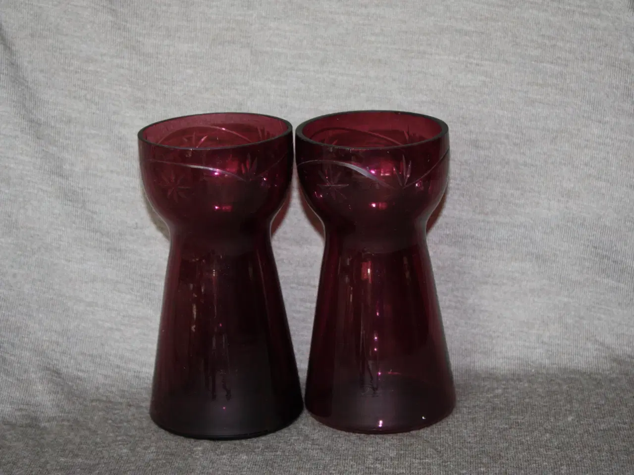Billede 1 - Hyacintglas Højde ca 15 cm 