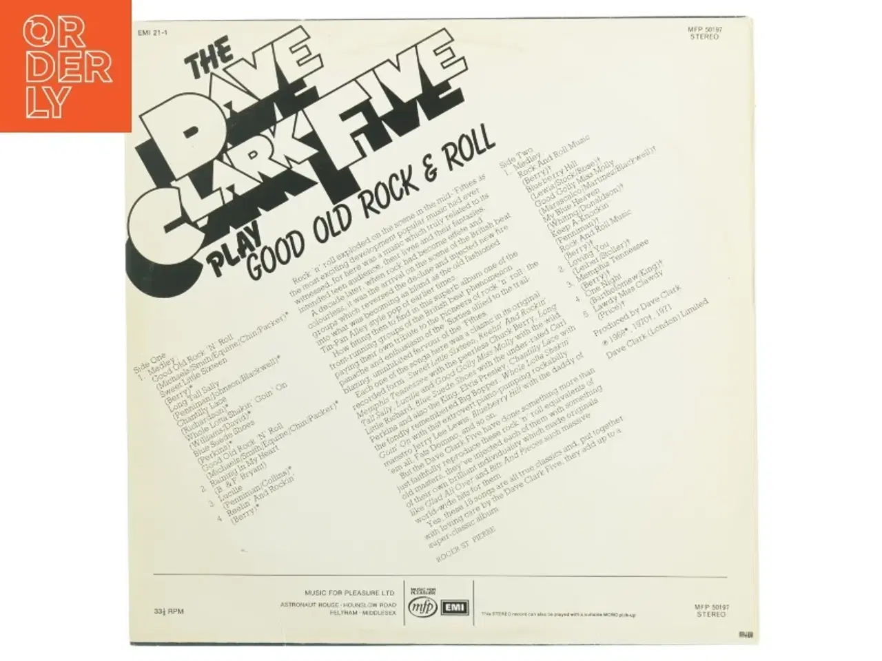 Billede 4 - Vinylplade af The Dave Clark Five (str. 31 x 31 cm)