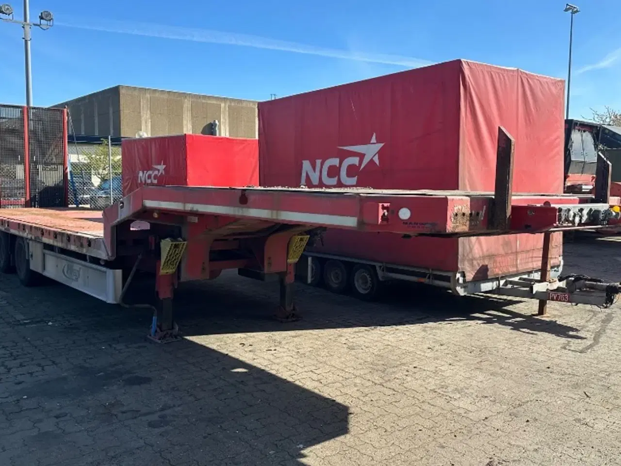 Billede 2 - Fliegl 580 blokvogns trailer