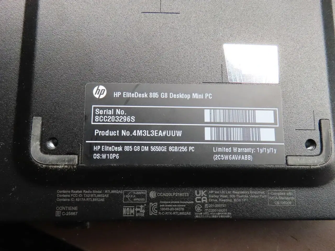 Billede 12 - 4 stk. mini pc'er HP ELITE