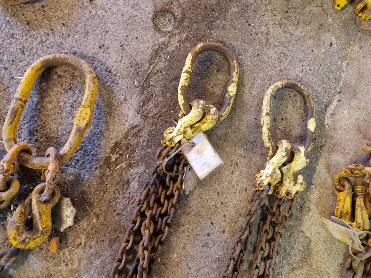 Billede 10 - Løftegrej/ kæder