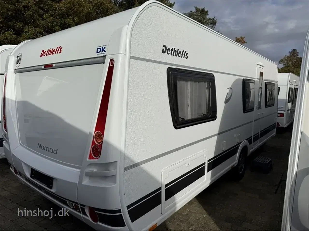 Billede 15 - 2017 - Dethleffs Nomad Snow 590 RF   Dejlig vogn med rundsidegruppe og fransk dobbeltseng fra Hinshøj Caravan A/S