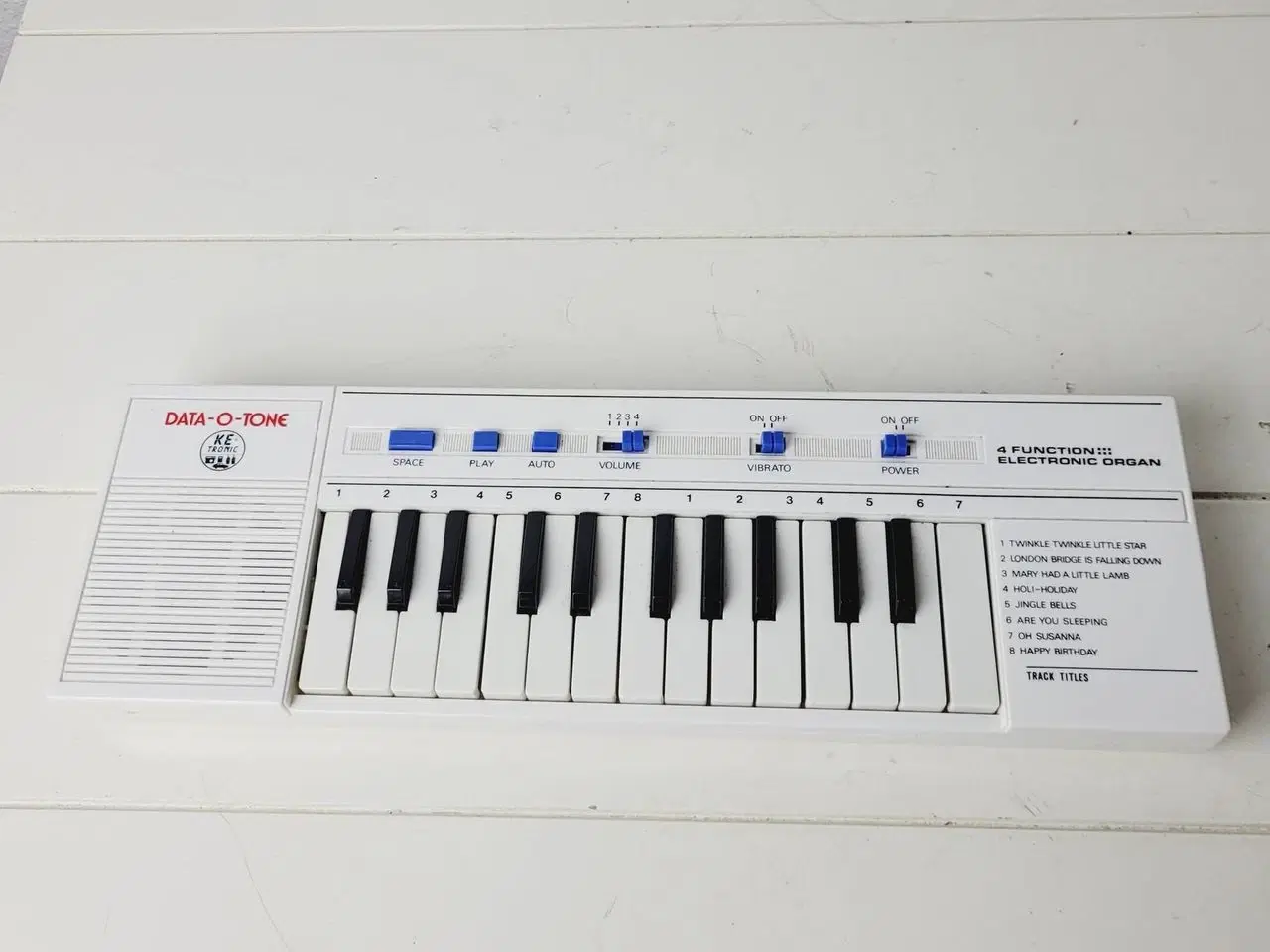 Billede 2 - ⭐️- Vintage DATA O TONE Elektronisk Mini Keyboard