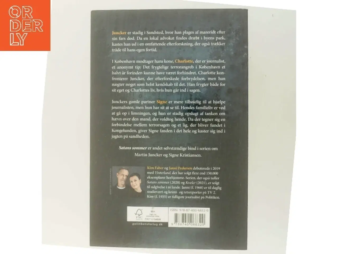 Billede 3 - Satans sommer (Bog)