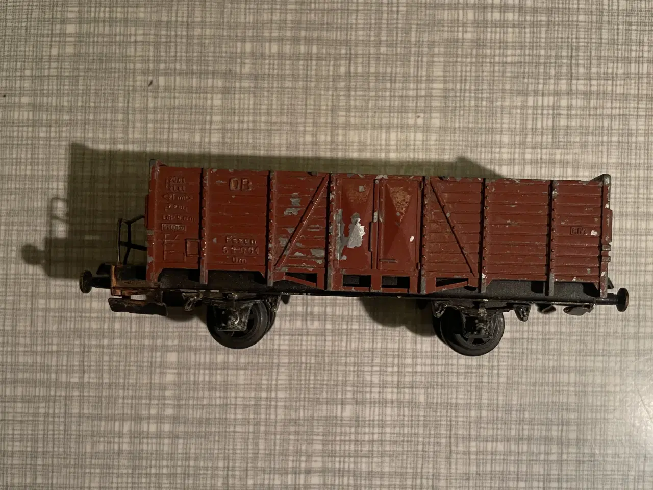 Billede 1 - TRIX, højsidet åben godsvogn, H0