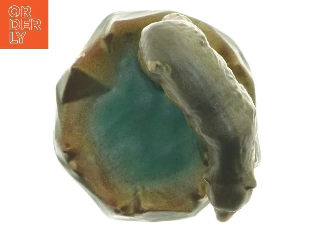 Billede 5 - Isbjørn keramikfigur (str. 20,5 cm)