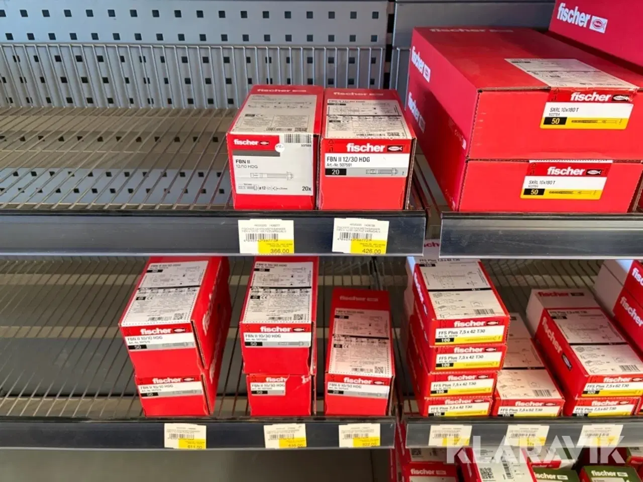 Billede 11 - Parti skruer, plugs og anden befæstning Fischer